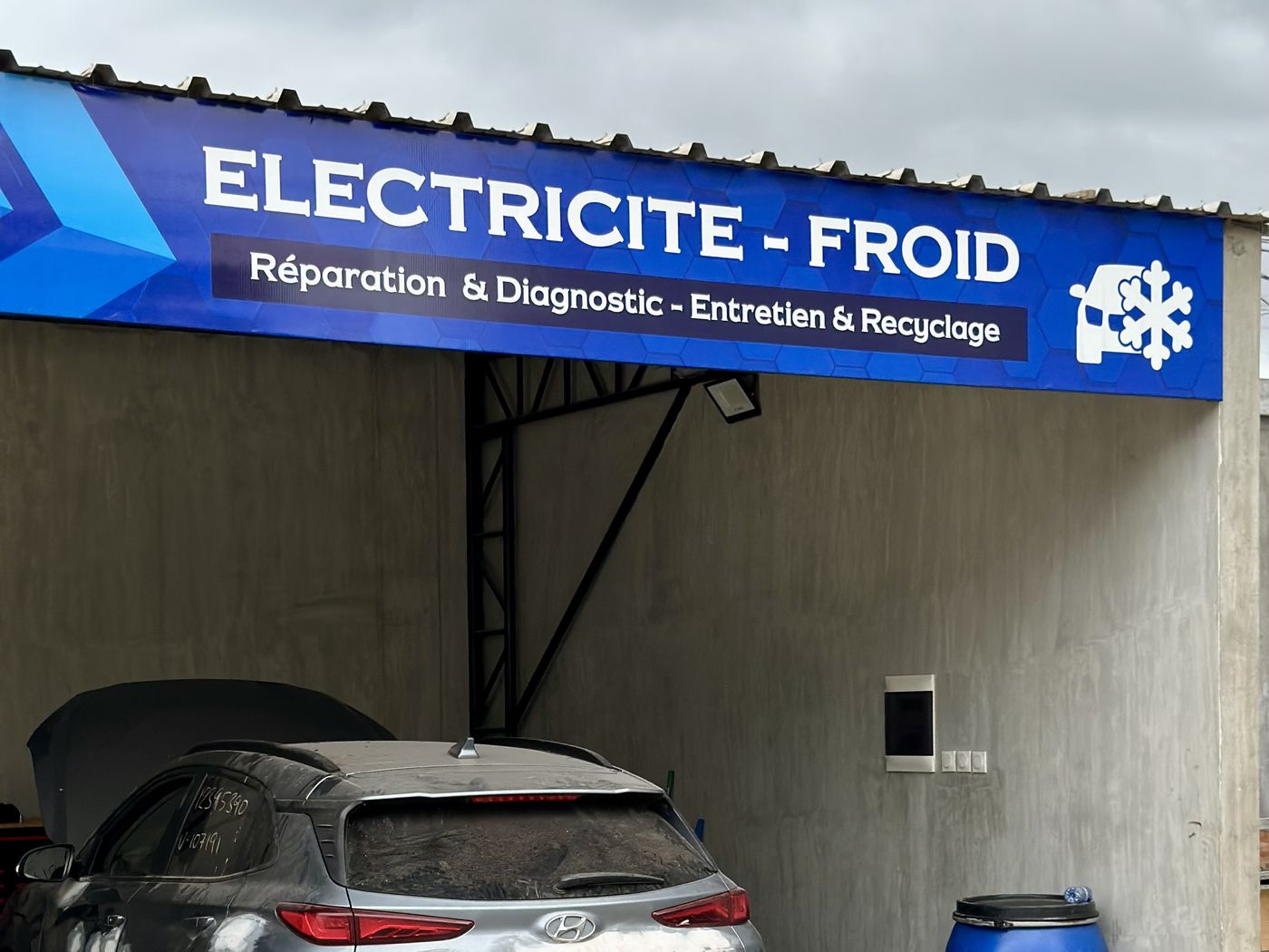 La baie Électricité – Froid